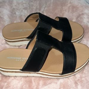 Cute black sandals